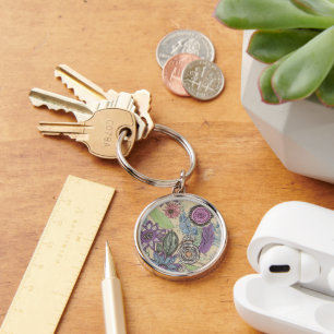 Botanical Bliss Key Ring
