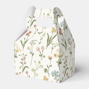 Botanical Bloom - Elegant Floral Favour Box