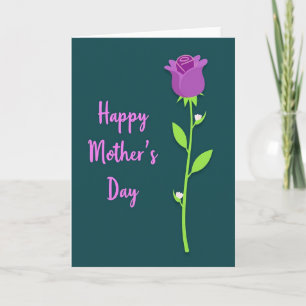 Botanical Bloom Mothers Day Card