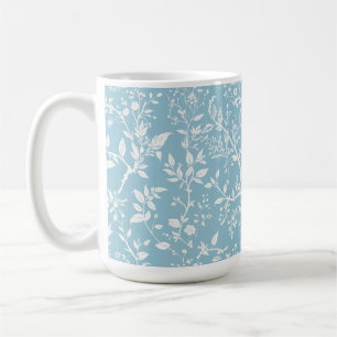 Botanical Blue Coffee Mug