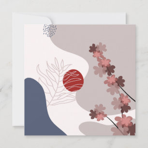 Botanical Boho Blue Magenta