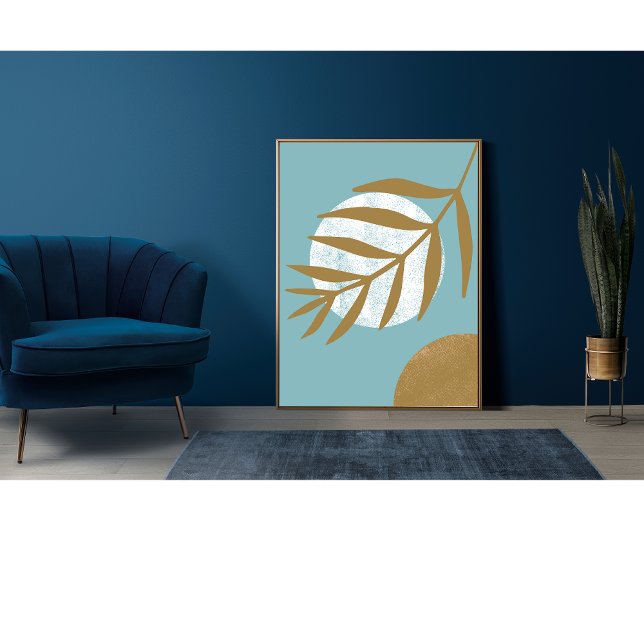 Botanical Boho Mystic Bohemian boho Sun Moon Wall  Poster (Creator Uploaded)