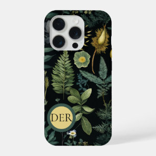 Botanical Boho Watercolor Floral  iPhone 15 Pro Case