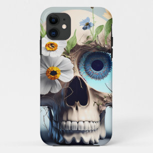 Botanical Bones and Botany Floral Skull Case-Mate iPhone Case