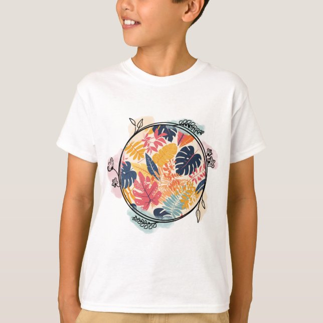 Botanical Breeze T-Shirt (Front)