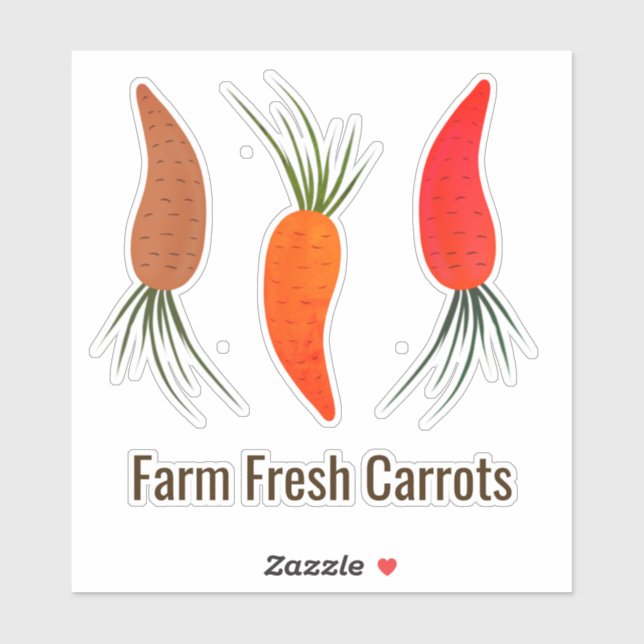 Botanical Carrots Collection  (Sheet)