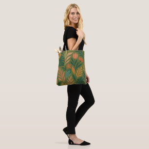 Botanical Chaos – Seamless Tropical Leaf Tote Bag