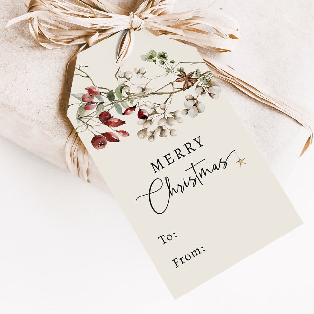 Botanical Christmas Gift Tags (Botanical Christmas Gift Tags
)