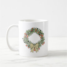 Botanical Christmas Wreath