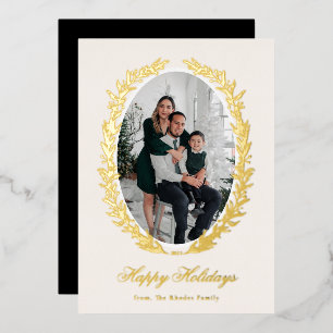 Botanical Christmas Wreath Photo