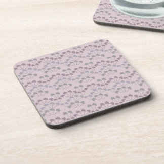 Botanical Coasters in Lovely Lilac