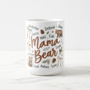 Botanical Coquette Mother's Day/Mama Bear Coffee Mug