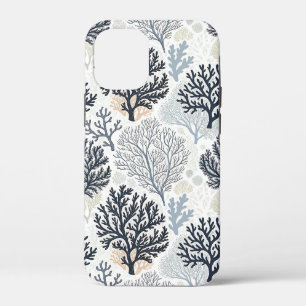 Botanical Coral Ocean Vibes iPhone 12 Mini Case