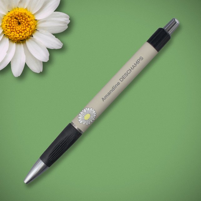 Botanical Daisy Flower Brown (Daisy Flower Brown Pen)