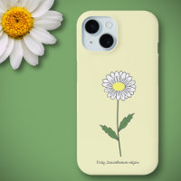Botanical Daisy Flower Yellow