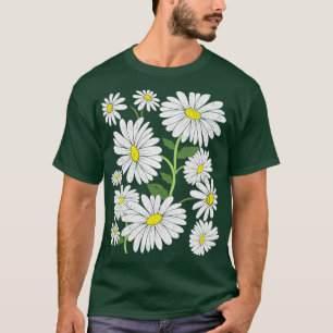 Botanical Daisy Lover Nature Gardener Floral Daisy T-Shirt