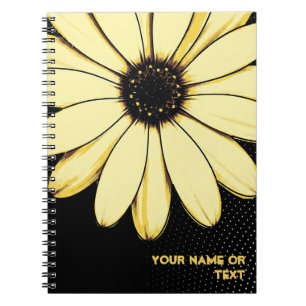 Botanical Daybreak: The 'Buttermilk' Osteospermum  Notebook