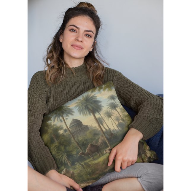 Botanical: dromedaries in the jungle cushion (Creator Uploaded)