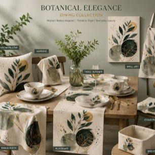 Botanical Elegance Dinning Collection Long Table Runner