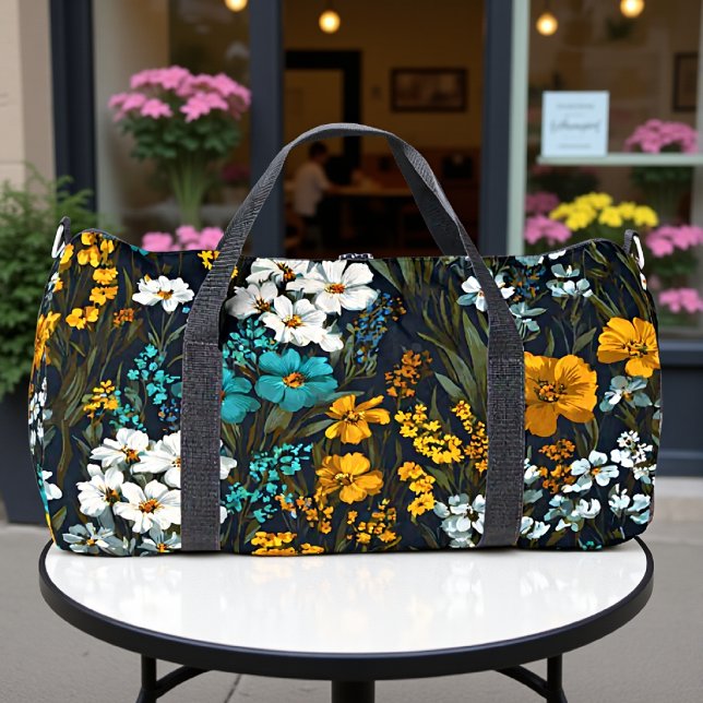 Botanical Elegance Duffle Bag (Creator Uploaded)