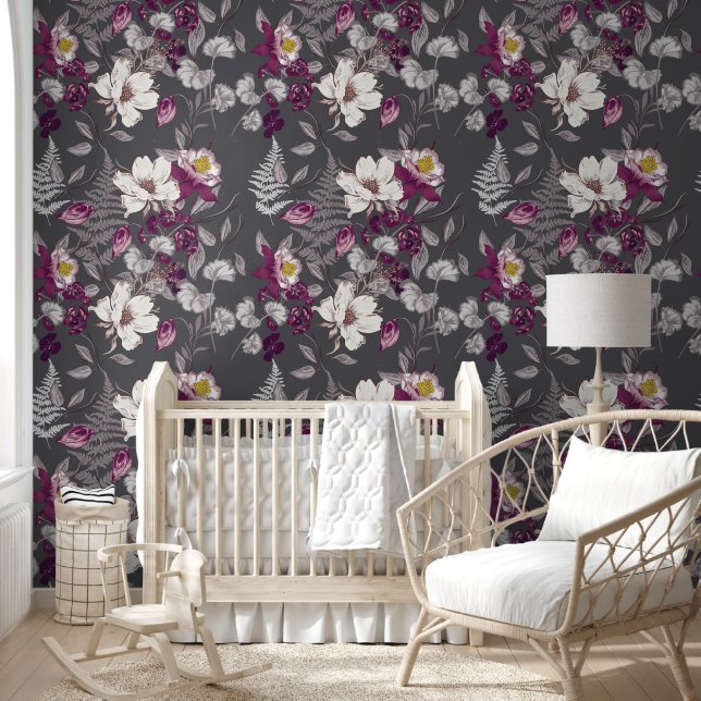 Botanical Elegance Wallpaper (Kids)
