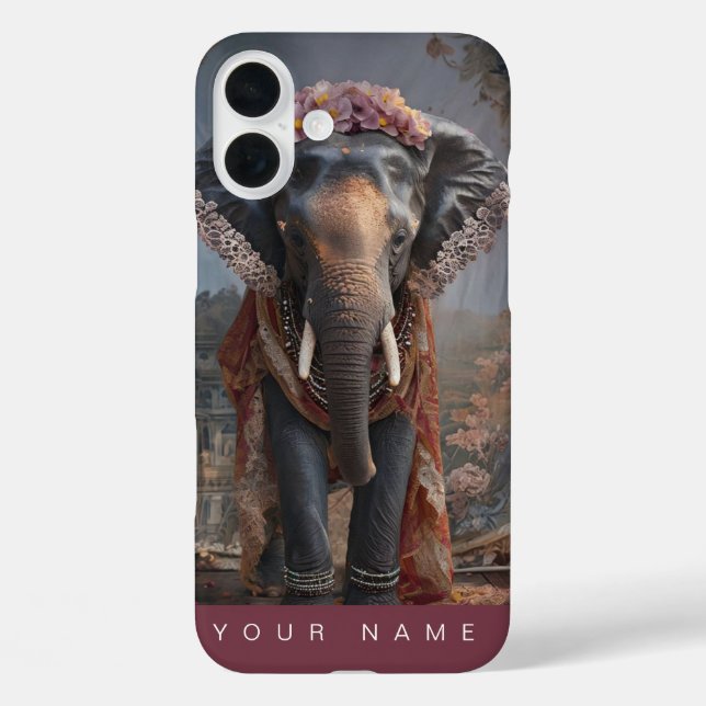 Botanical Elephant Case-Mate iPhone Case (Back)