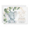 Botanical Elephant Wild One Greenery 1st Birthday