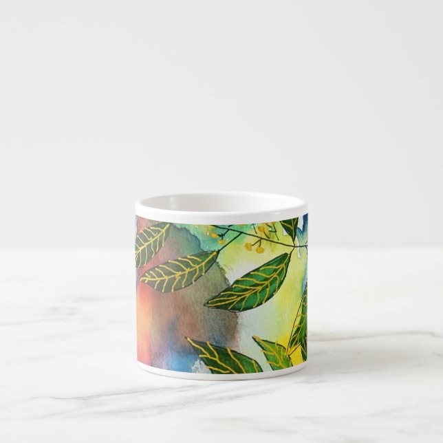 Botanical  espresso cup (Front)