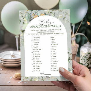 Botanical Eucalyptus Baby Around The World games