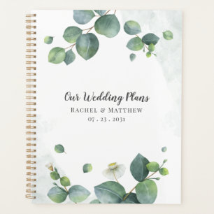 Botanical Eucalyptus Greenery Wedding Planner