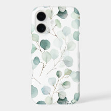 Botanical Eucalyptus Pattern Personalised