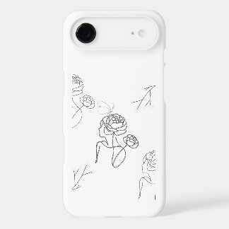 Botanical Female Silhouette - Line Art and Flowers