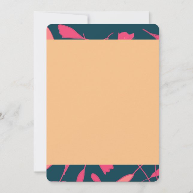 Botanical flat card (Front)