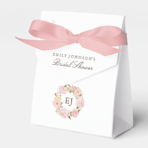 Botanical Floral Bridal Shower favour box