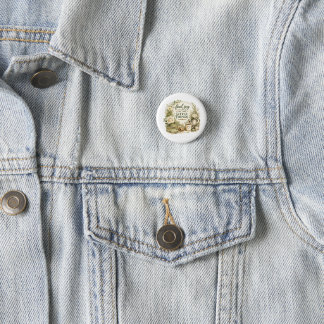 Botanical Floral Cottagecore Inspirational Design 3 Cm Round Badge