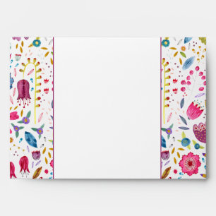 Botanical Floral Envelope