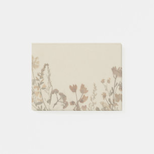 Botanical Flower Collage Post-It Notes