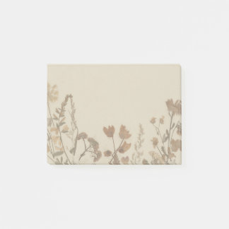 Botanical Flower Collage Post-It Notes