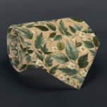 Botanical Foliage Floral Pattern Tie<br><div class="desc">A refreshing botanical foliage floral pattern featuring layered greenery and delicate blossoms. This nature-inspired design creates a calm organic look with elegant botanical elements.</div>