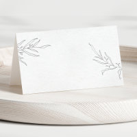 Botanical Foliage Leaves Sketch Drawing Elegant