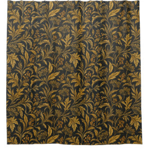 Botanical Foliage Shower Curtain