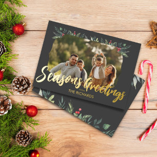 Botanical Foliage-themed Christmas Dinner Party