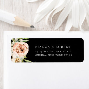 Botanical Forest Floral Return Address Label