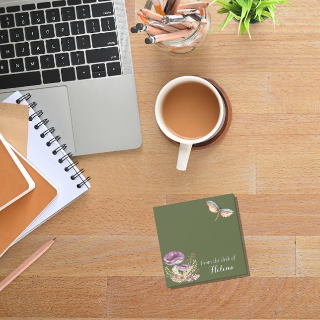 Botanical Forest Office Post-it Notes (Creator Uploaded)