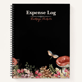 Botanical Forest Office Spiral Notebook