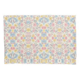 Botanical Fountain Cushion Cover Watercolor Flower