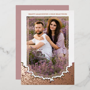 Botanical Frame Photo Wedding Flower & Branches