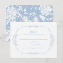 Botanical French Blue Wedding