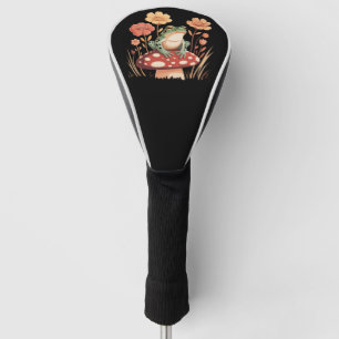 Botanical Frog Lovers Gifts Floral Flower Nature Golf Head Cover