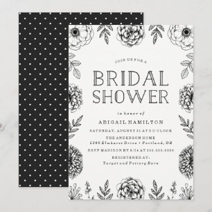 Botanical Garden   Bridal Shower Invitation